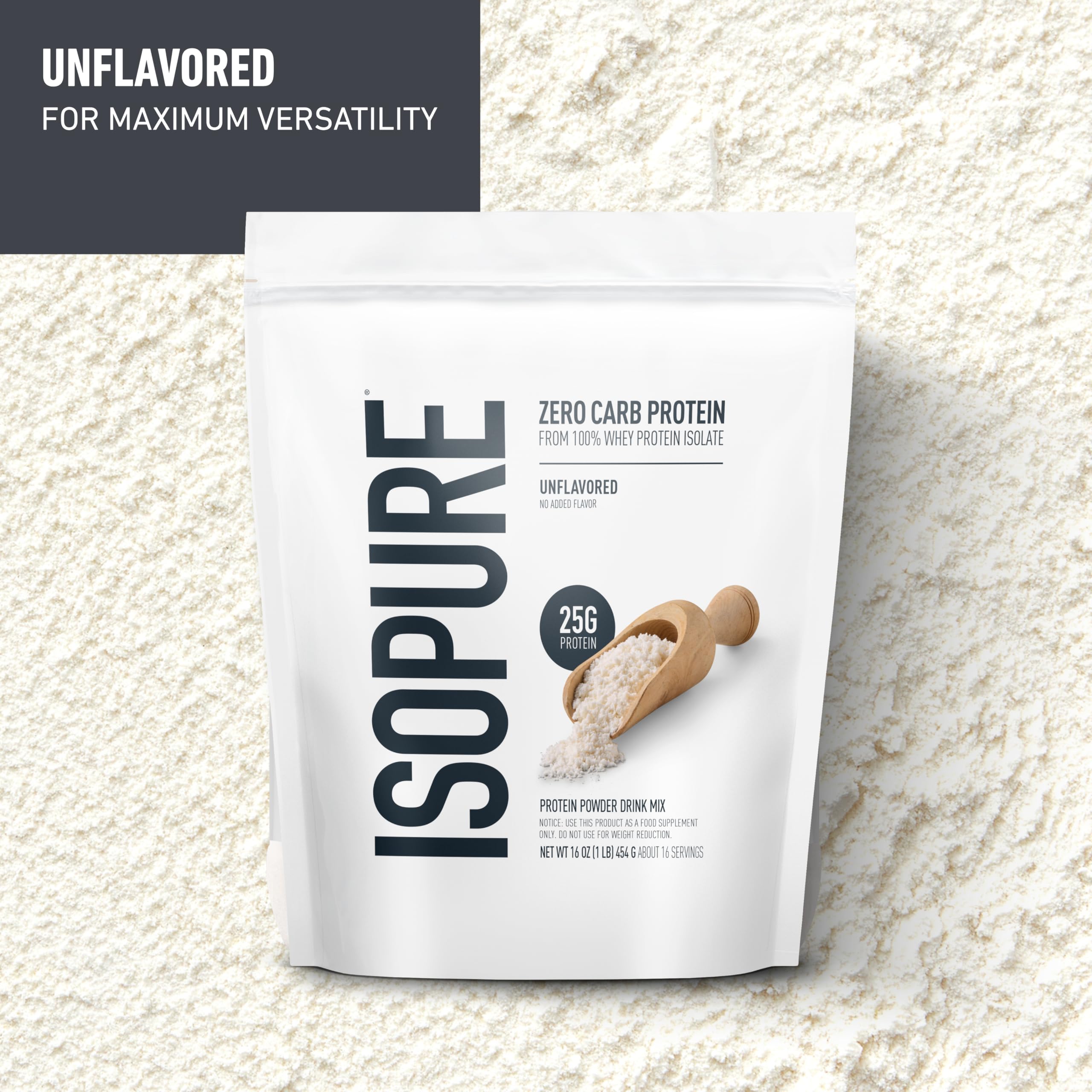 Zero Carb Whey Protein Isolate Powder
