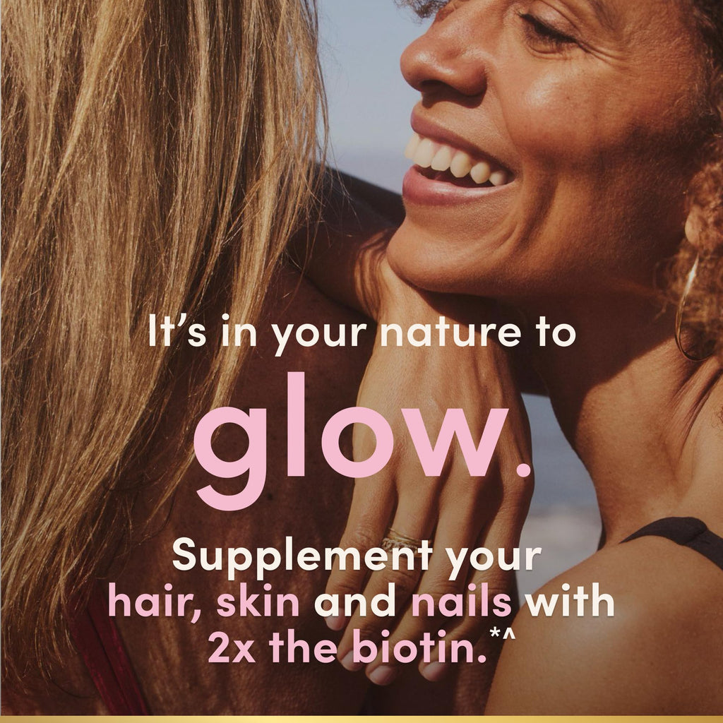 Hair Skin Nails Vitamins Biotin Hyaluronic 150 Softgels