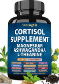Cortisol Support Supplement with Ashwagandha, Magnesium & L-Theanine