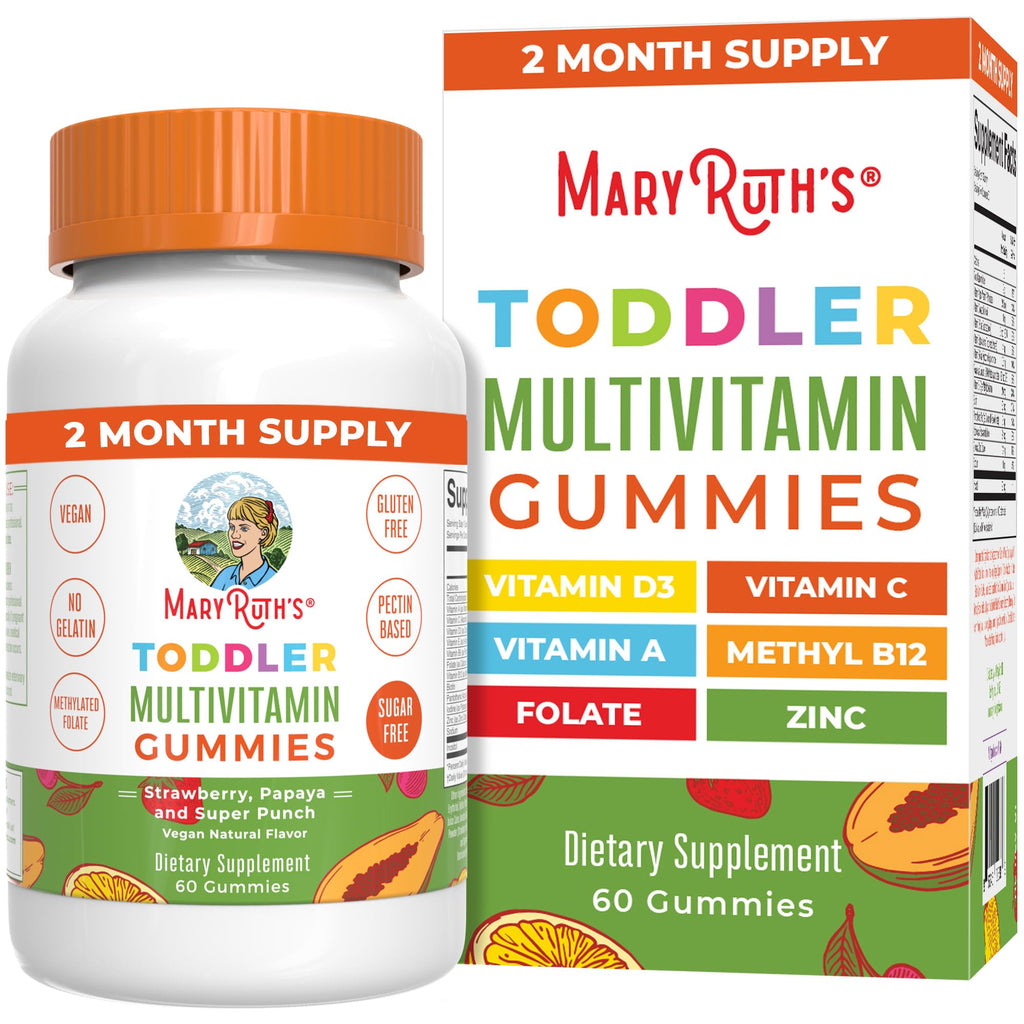 Kids Sugar Free Multivitamin Gummies Vitamin C D3 Zinc 60 Count
