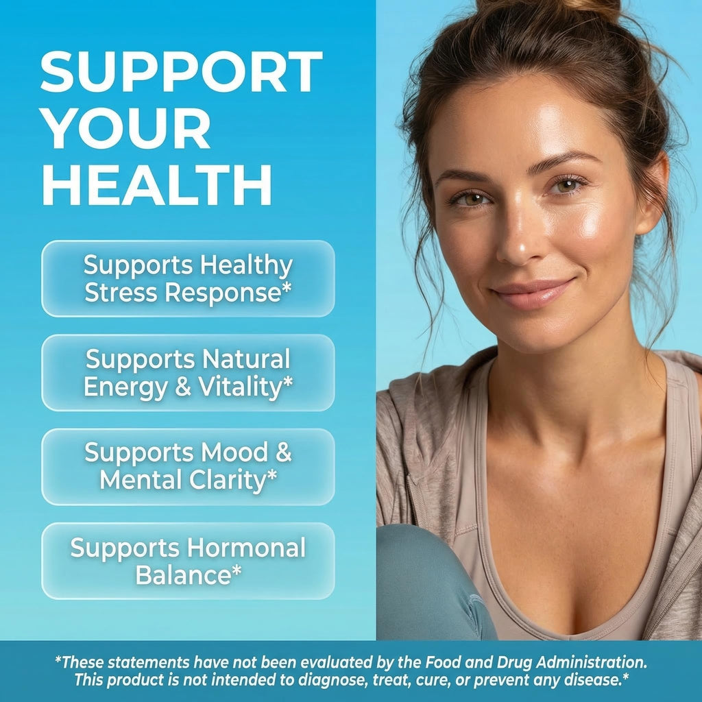 Cortisol Support Supplement for Women – Stress & Hormone Balance
