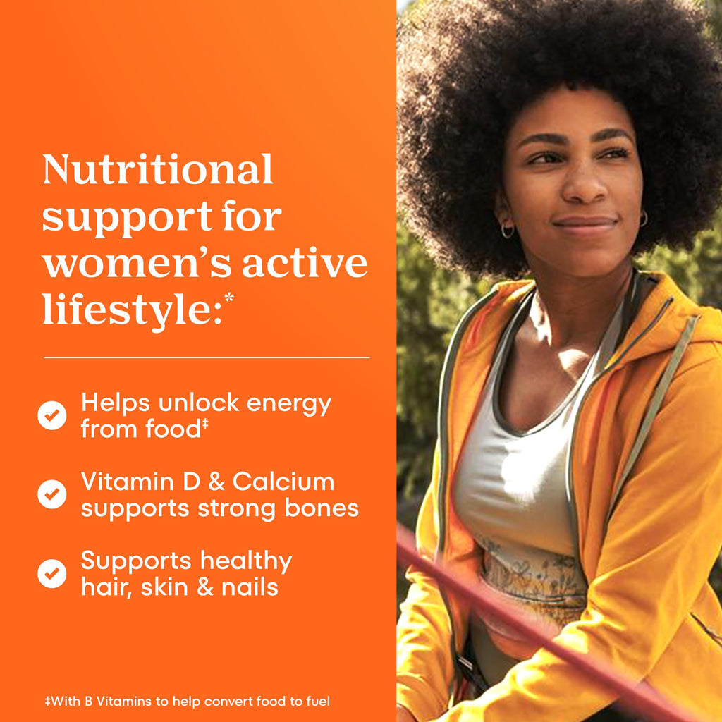 Women’s Multivitamin with Biotin Iron Zinc 200 Count
