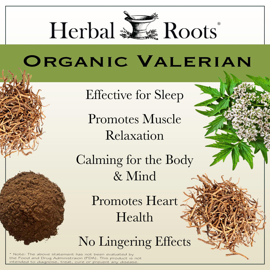 Valerian Root 900mg Capsules for Sleep Support & Stress Relief Vegan