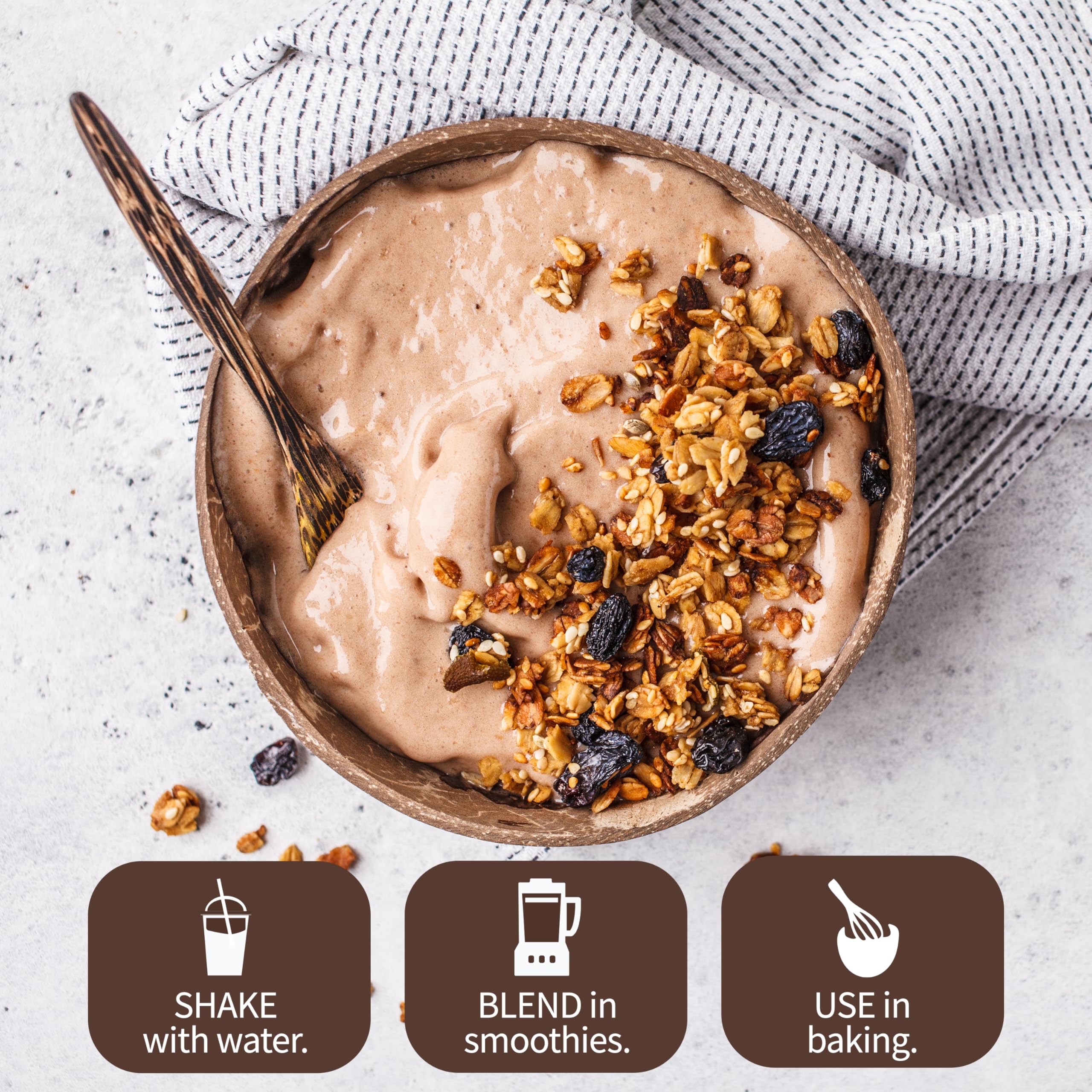 Plant-Based Organic Chocolate Meal Replacement Powder