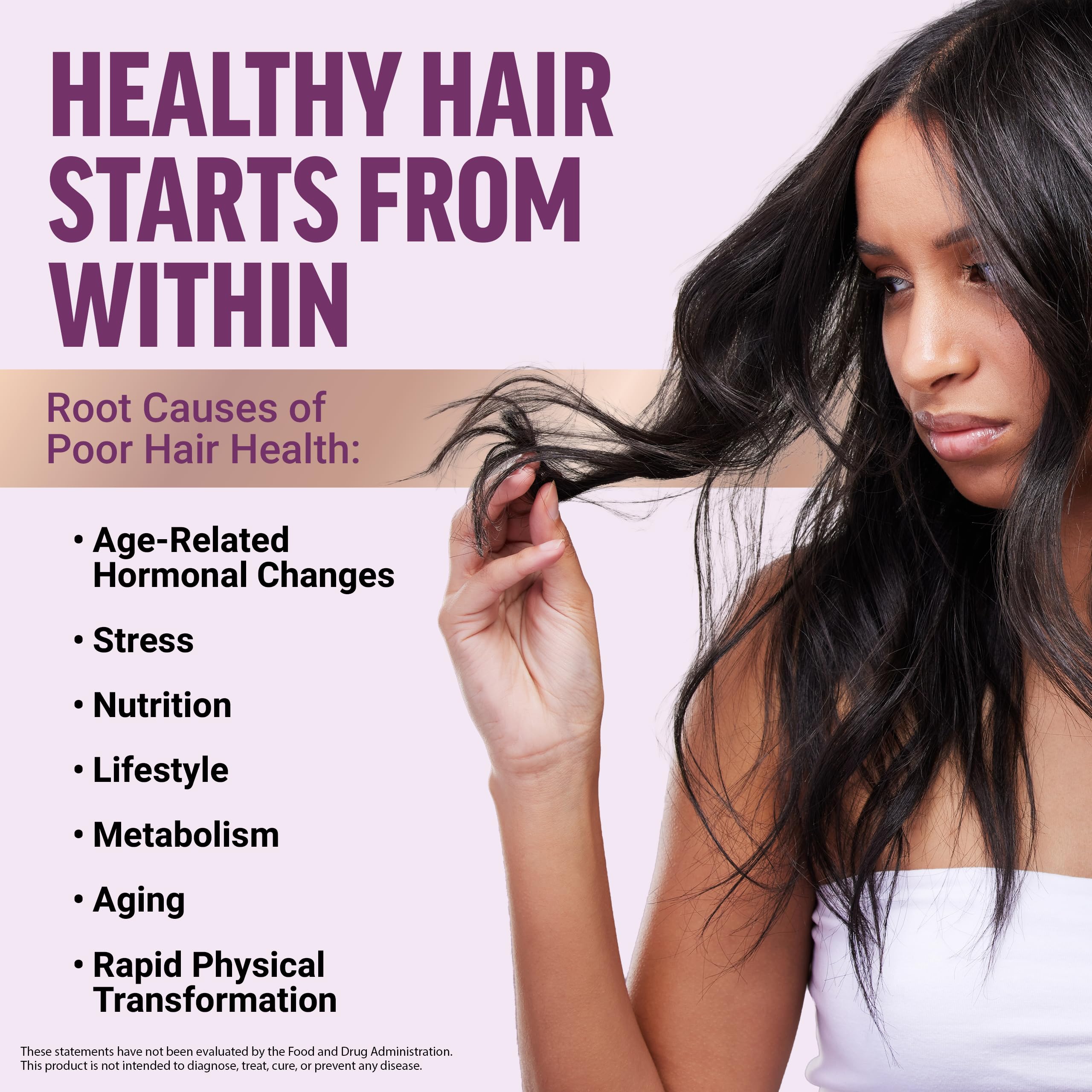 Hair Growth Soft Chews Lustriva Biotin 60 Count