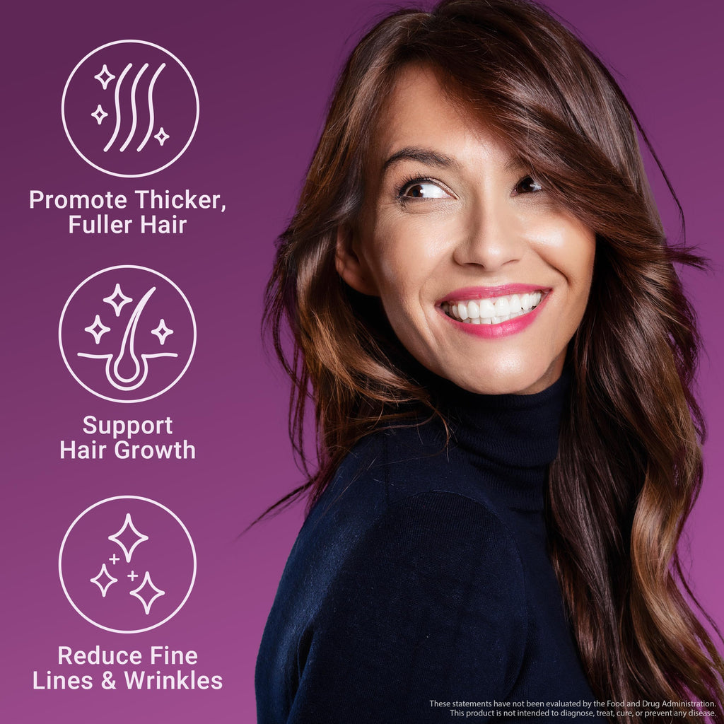 Hair Growth Multivitamin Lustriva Biotin 90 Capsules