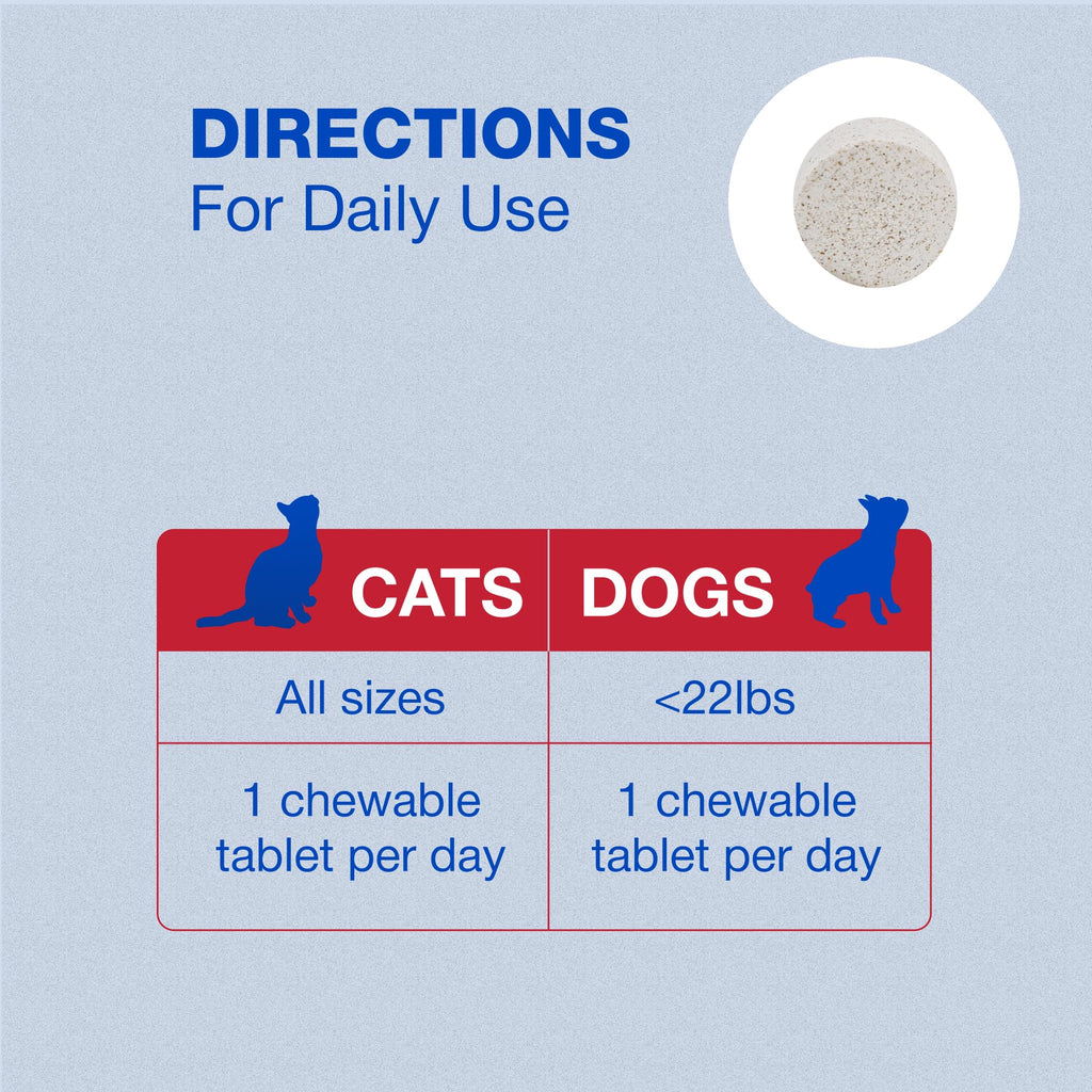 Vitamin B12 Supplement Chews for Cats & Small Dogs – 45ct