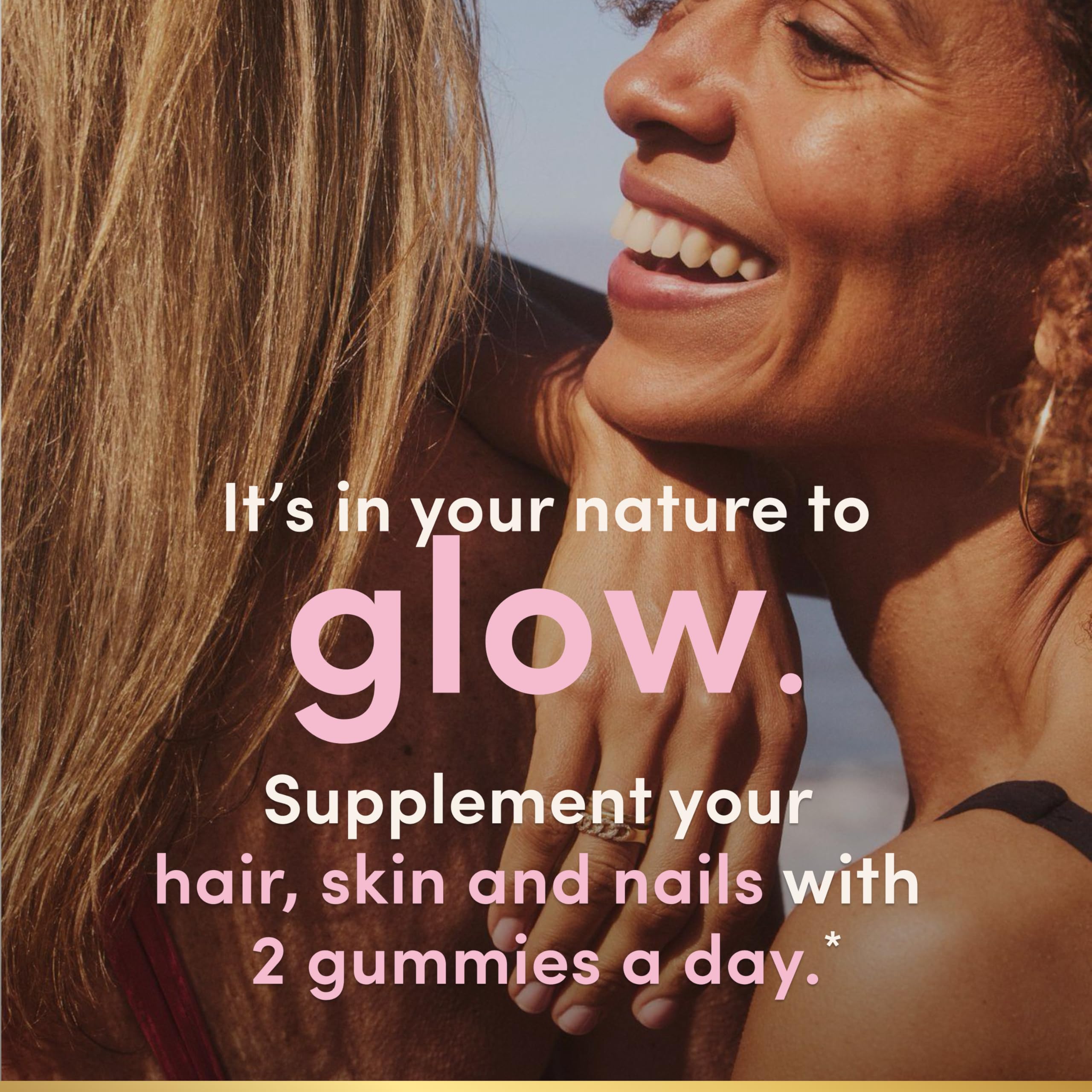 Hair Skin Nails Gummies Biotin Vegetarian 200 Count